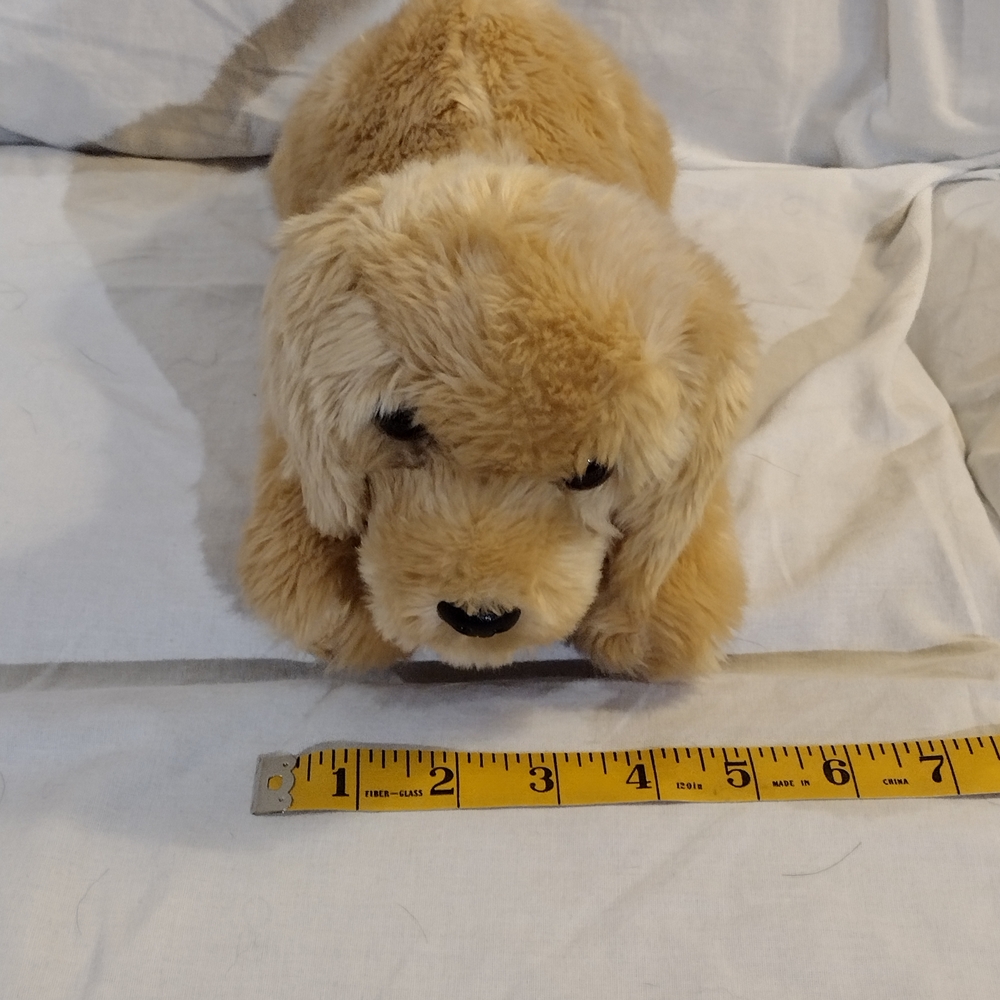 Cuddly Tan Puppy Plush Toy - Picture 2 of 10